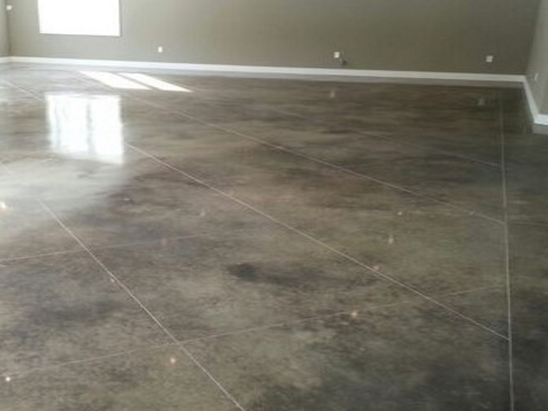 CUSTOM ACID STAIN EVENING SKY