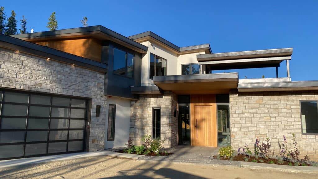 High-altitude exterior house painting service in Summit County by Straightline Painting